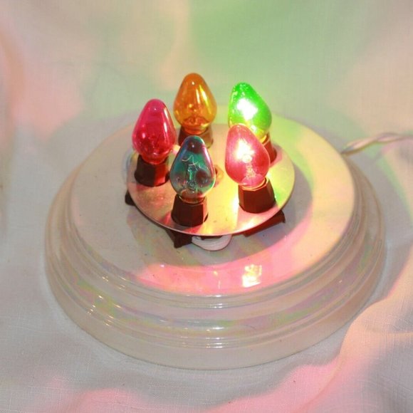 Rare 1982 Vintage Atlantic Mold Ceramic Christmas Lighted NATIVITY SCENE - Picture 3 of 7